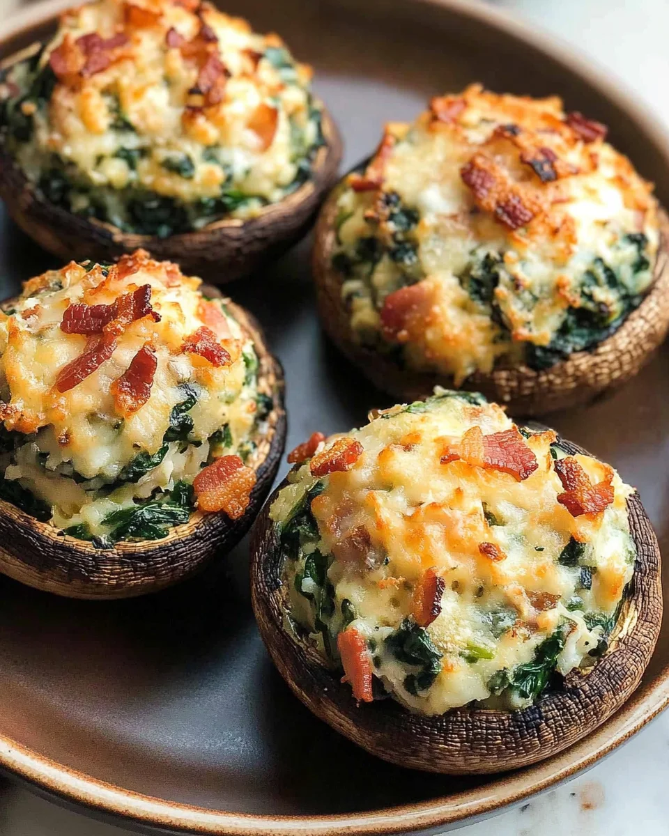 Crab Stuffed Mushrooms