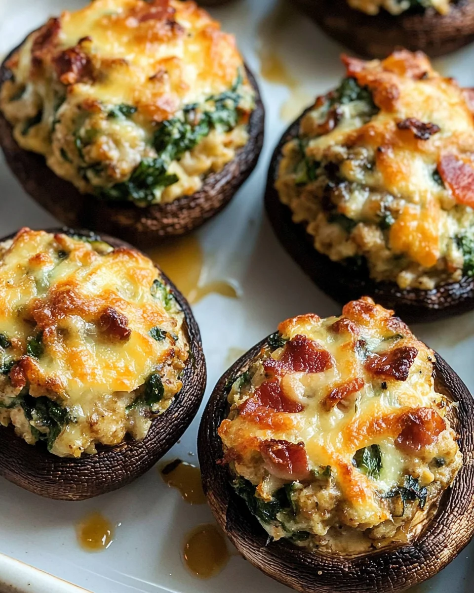 Crab Stuffed Mushrooms