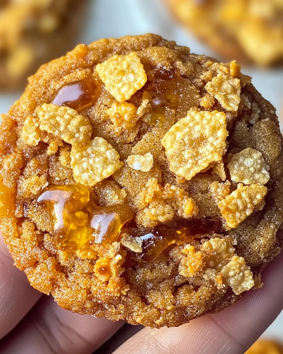 Crunchy Cornflake Toffee Cookies for Irresistible Indulgence