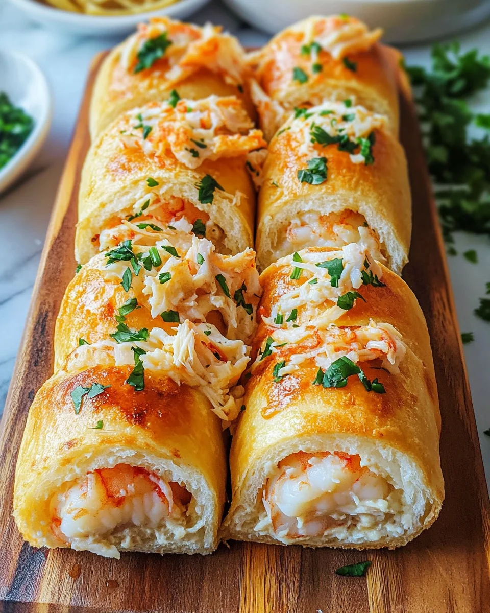 Delicious Crab Shrimp Queso Rolls for Your Next Feast