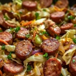 Easy Sausage and Cabbage Stir Fry