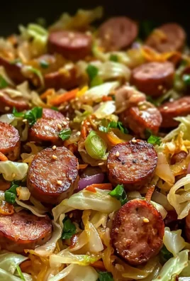Easy Sausage and Cabbage Stir Fry