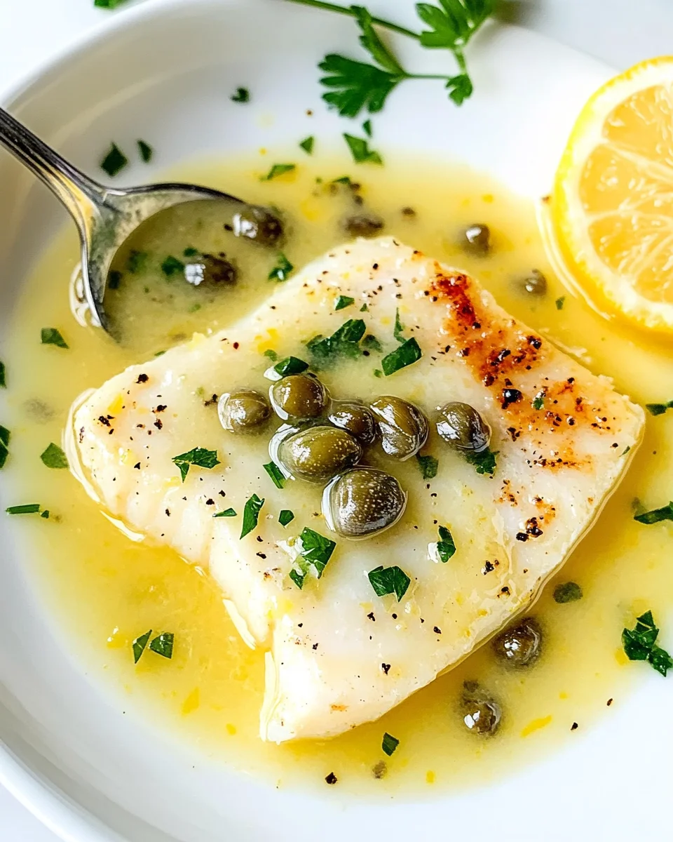 Gordon Ramsay’s Lemon Butter Caper Sauce – A Tangy, Buttery Delight