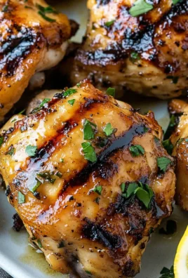 Grilled Chicken Thighs