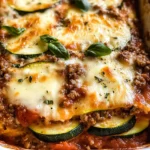 Ground Beef Zucchini Casserole