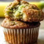 Healthy Banana Zucchini Muffins