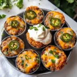 High Protein Jalapeño Popper Cheeseburger Bites