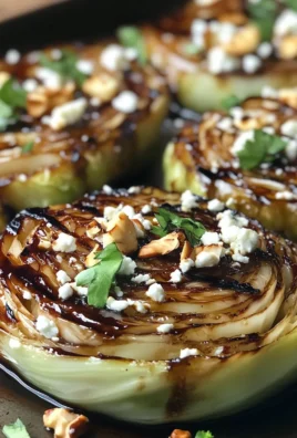 Honey Balsamic Cabbage Steaks