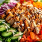 Honey Hot Chicken Salad