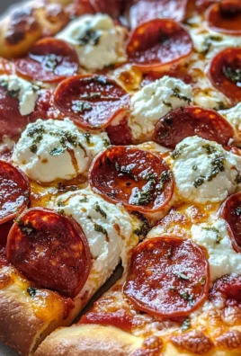 Hot Honey Beef Pepperoni Ricotta Pizza