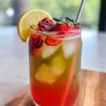 Iced Strawberry Green Tea