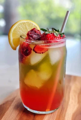 Iced Strawberry Green Tea