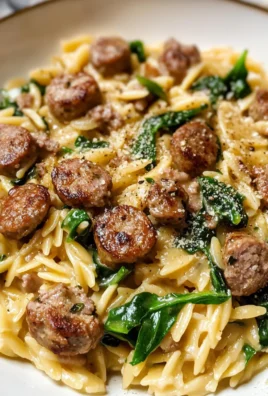 Italian Sausage Orzo