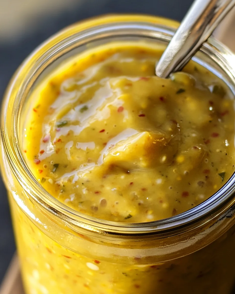 Jalapeño Honey Mustard Sauce Recipe - Sweetly Spice Up Your Snacks!