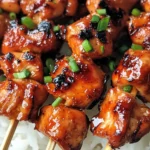 Korean Chicken Skewers