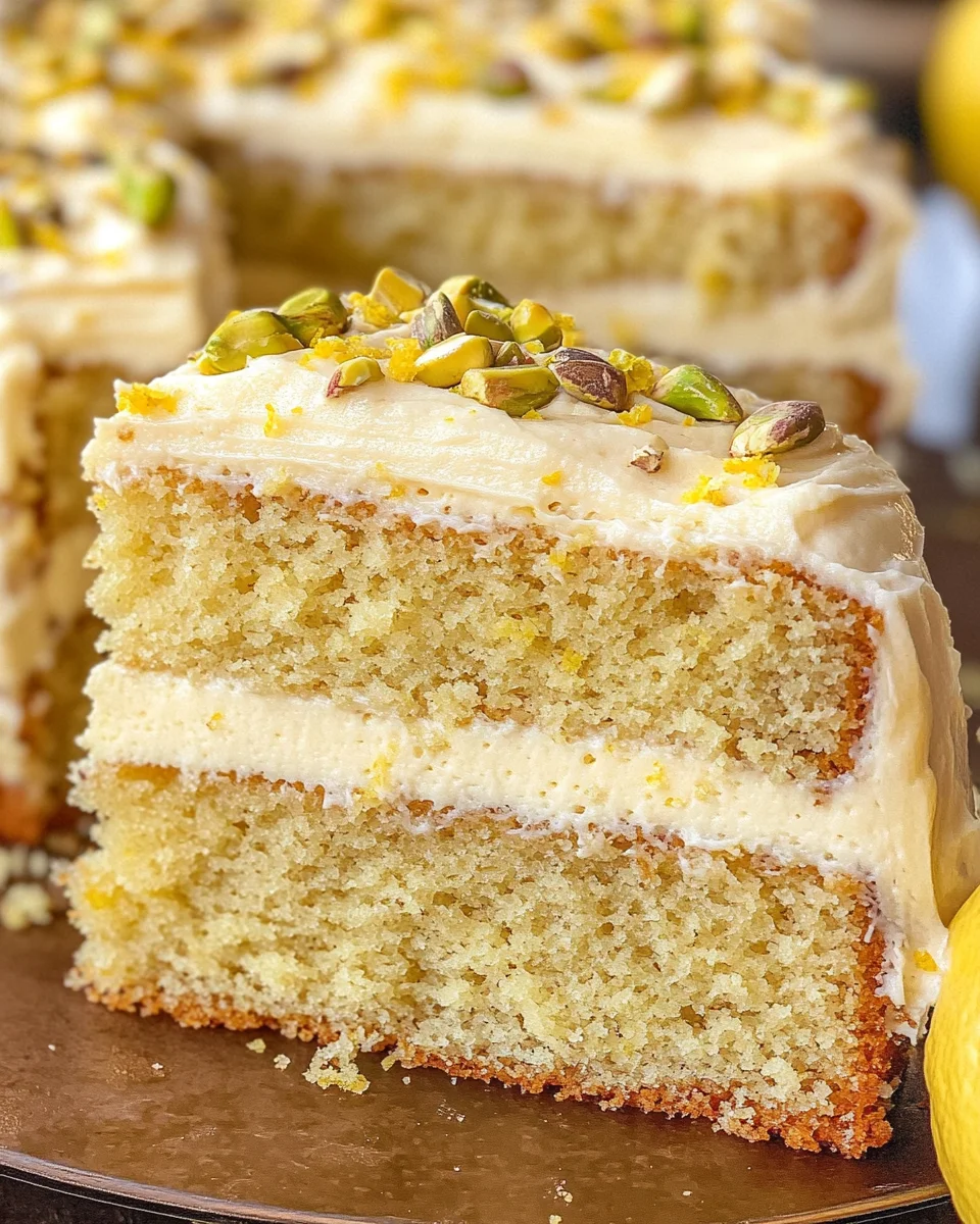 Lemon Pistachio Cake
