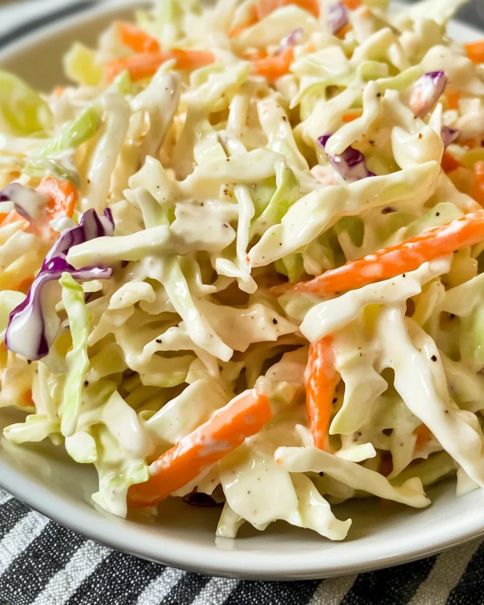 Low Calorie Cole Slaw