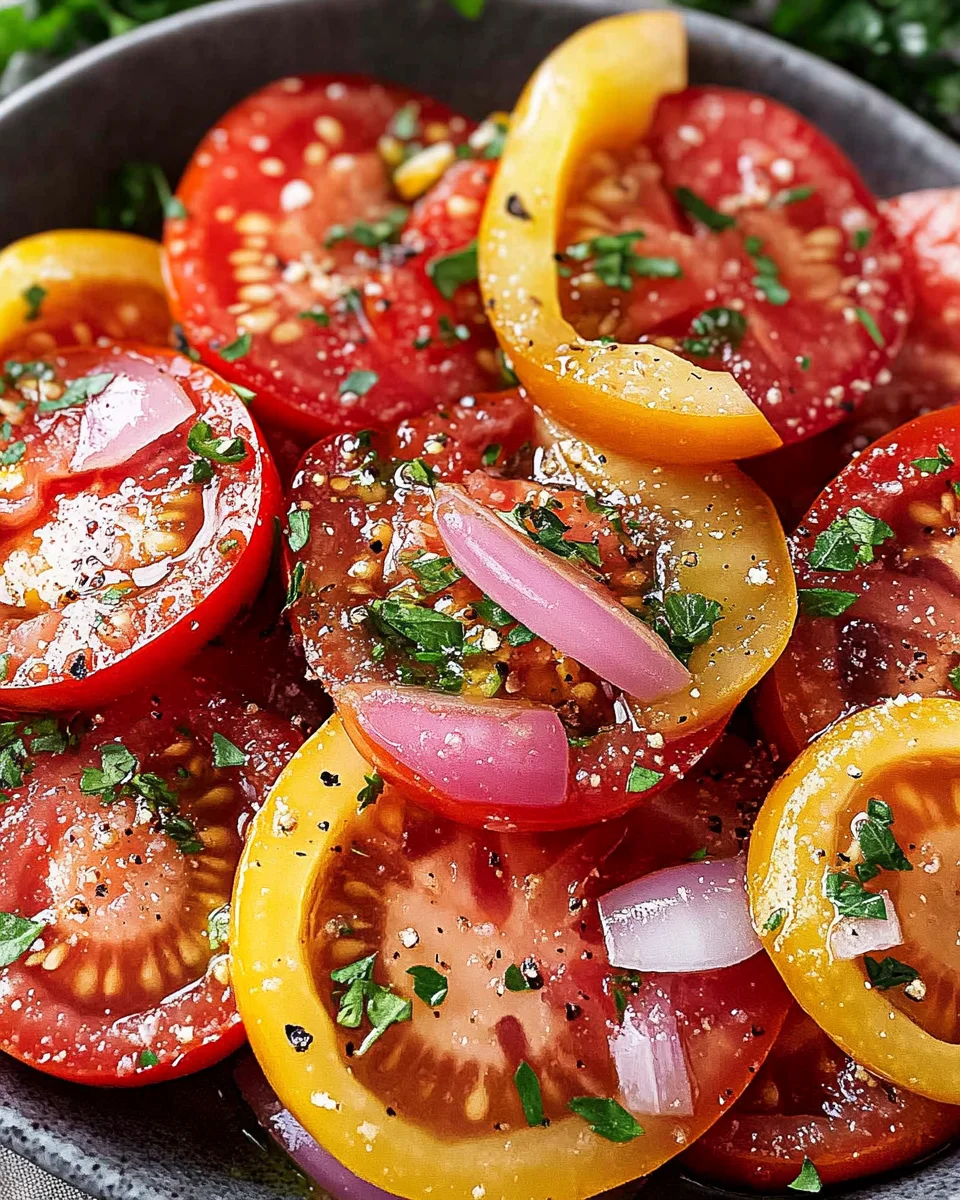 Marinated Tomatoes