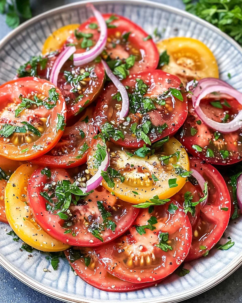 Marinated Tomatoes