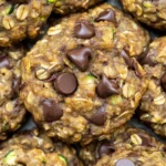Oatmeal Chocolate Chip Zucchini Cookies