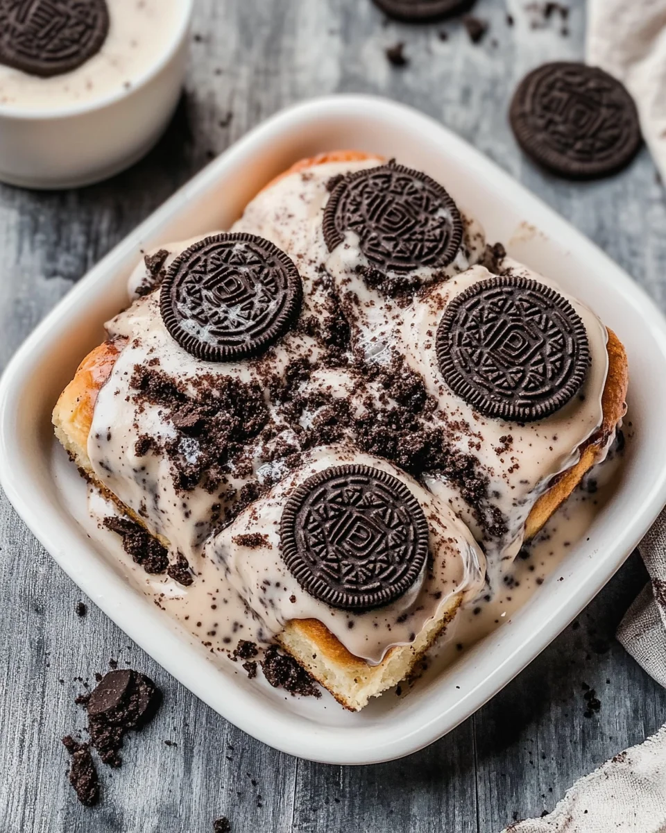 Oreo Cinnamon Rolls