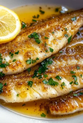 Pan-Seared Flounder with Brown Butter and Lemon
