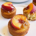 Peach Upside Down Mini Cakes