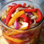 Pickled Sweet Peppers and Onions