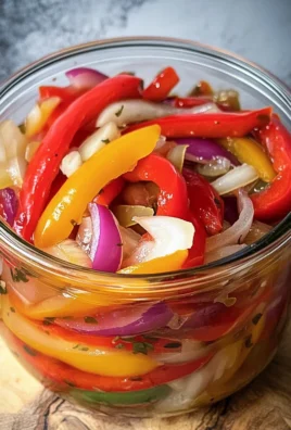 Pickled Sweet Peppers and Onions