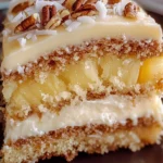 Pineapple Coconut God Bless America Cake
