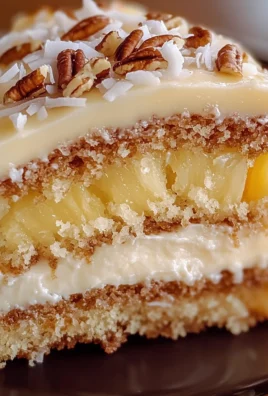 Pineapple Coconut God Bless America Cake