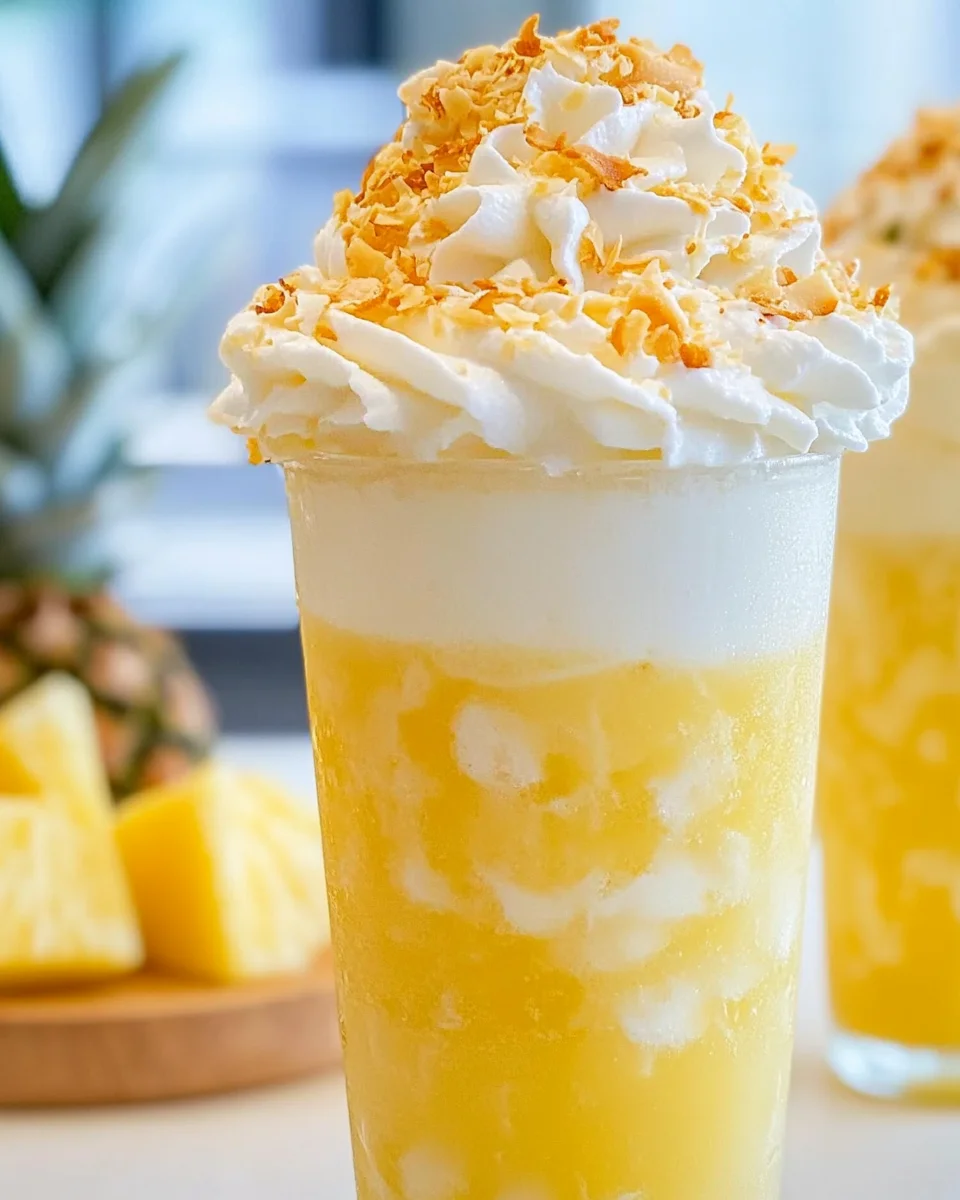 Pineapple Italian Soda
