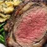 Prime Rib With Garlic Herb Butter Recipe by Tasty