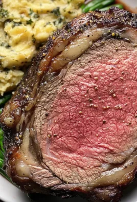 Prime Rib With Garlic Herb Butter Recipe by Tasty