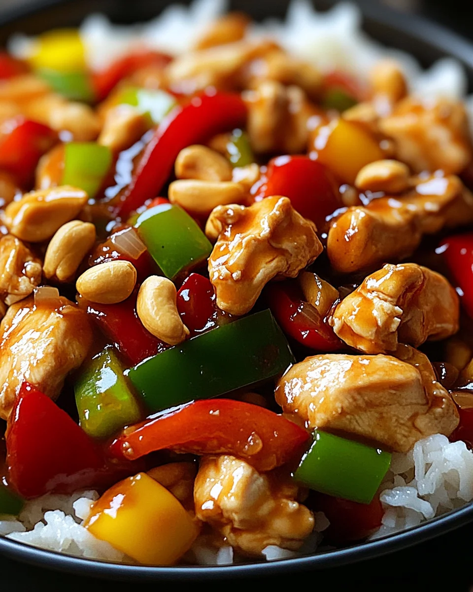 Quick Kung Pao Chicken Stir-Fry