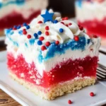 Red White & Blue Poke Cake