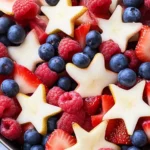 Red, White and Blue Fruit Salad