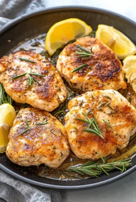 Rosemary Lemon Chicken Patties: An Incredible Ultimate Recipe