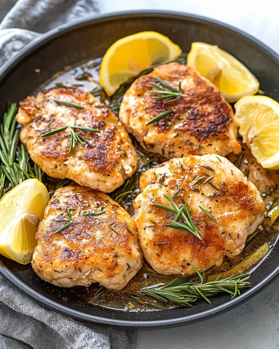 Rosemary Lemon Chicken Patties: An Incredible Ultimate Recipe