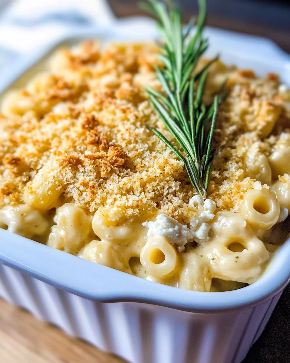 Rosemary & Goat Cheese Mac n' Cheese