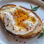Simple Burrata Appetizer with Honey