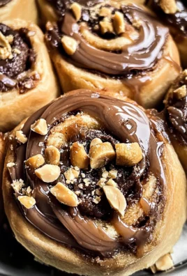 "Snickers" Cinnamon Rolls