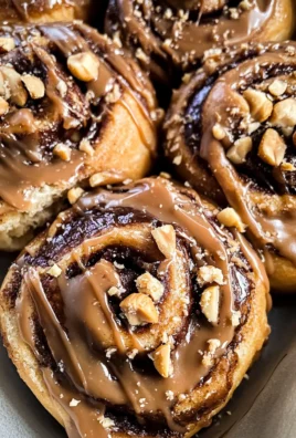 "Snickers" Cinnamon Rolls