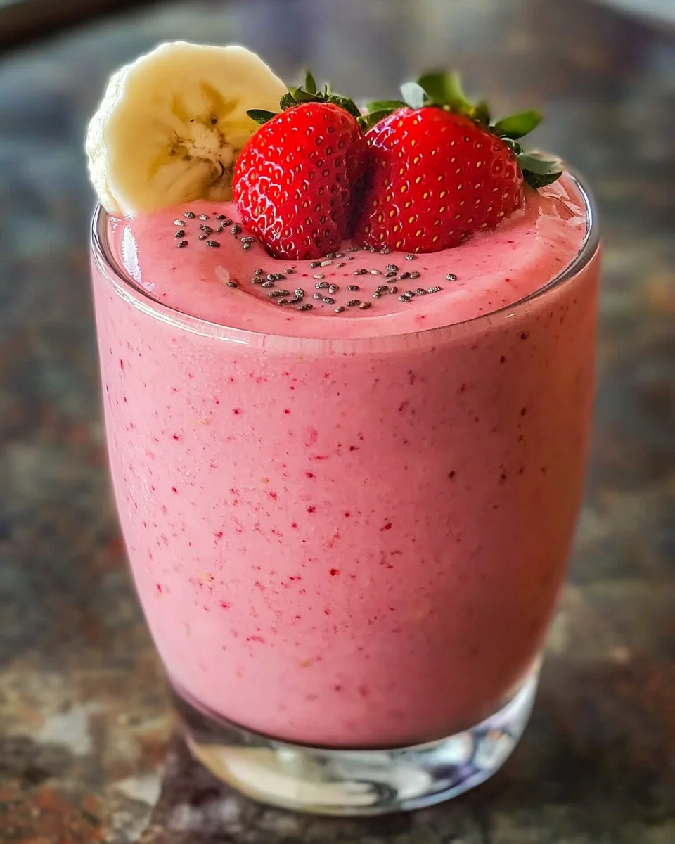 Strawberry Banana Smoothie