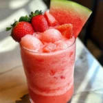 Strawberry Watermelon Lemonade Refresher