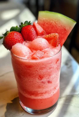 Strawberry Watermelon Lemonade Refresher