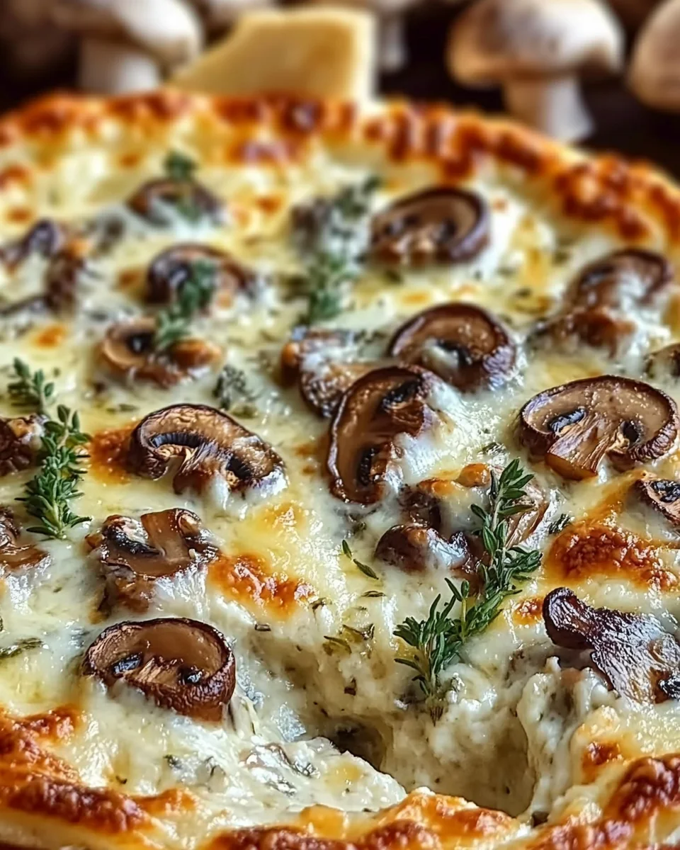 Stuffed Mushroom Dip