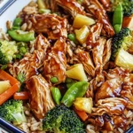 Teriyaki Chicken and Rice Casserole