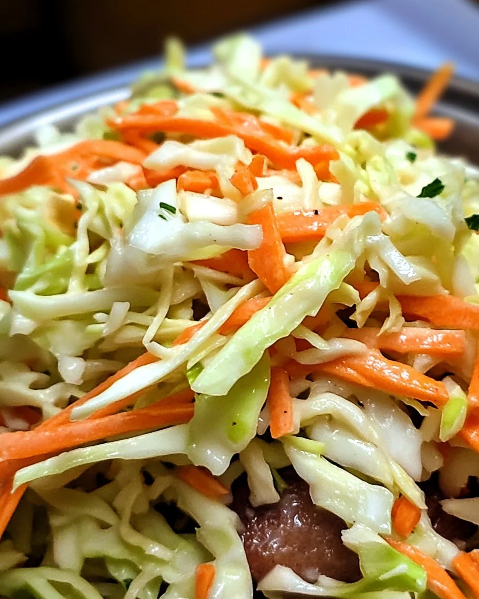 The Best Vinegar Based Coleslaw