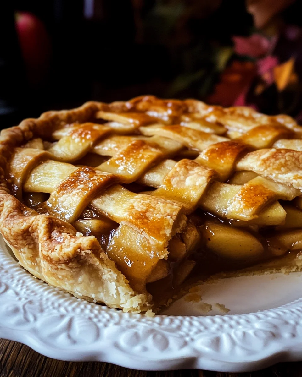 Toffee Apple Pie